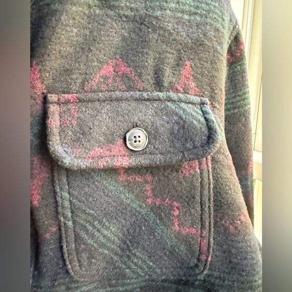 Jachs Men’s Wool Blend Sherpa  Aztec Shacket Jacket  NWT - Picture 7 of 13
